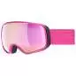 Preview: Uvex Scribble FM Sphere Skibrille - pink, dl/ mirror pink-clear