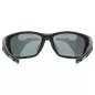 Preview: Uvex Sportstyle 232 Pola Sun Glasses - Black Mat Mirror Silver