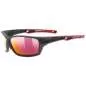Preview: Uvex Sportstyle 232 Pola Sonnenbrille - Black Mat Red Mirror Red