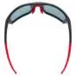 Preview: Uvex Sportstyle 232 Pola Sonnenbrille - Black Mat Red Mirror Red