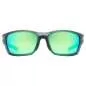 Preview: Uvex Sportstyle 232 Pola Sonnenbrille - Smoke Mat Mirror Green