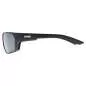 Preview: Uvex Sportstyle 233 Pola Sun Glasses - Black Mat Litemirror Silver