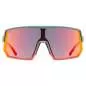 Preview: Uvex Sportstyle 235 Sportbrille - Moss Grapefruit Mat Mirror Red