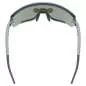 Preview: Uvex Sportstyle 236 Sport Glasses - Rhino-Deep Space Mat Mirror Blue, Clear