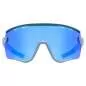 Preview: Uvex Sportstyle 236 Sportbrille - Rhino-Deep Space Mat Mirror Blue, Clear