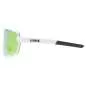 Preview: Uvex Sportstyle 236 Sport Glasses Set - White Mat Mirror Green, Clear