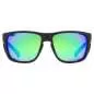 Preview: Uvex Sportstyle 312 Colorvision Sportbrille - Black Mat Mirror Green