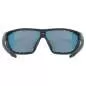 Preview: Uvex Sportstyle 706 Sun Glasses - Black Moss Mat Mirror Red