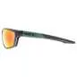Preview: Uvex Sportstyle 706 Sonnenbrille - Black Moss Mat Mirror Red