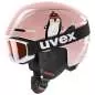Preview: Uvex Viti Set Ski Helmet - pink penguin