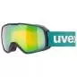 Preview: Uvex xcitd CV Skibrille - black matt, sl/ mirror green - colorvision green