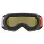 Preview: Uvex xcitd CV Ski Goggles - black matt, sl/ mirror scarlet - colorvision green