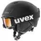 Preview: Uvex Heyya Pro Set Ski Helmet - black mat