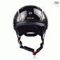 Preview: Casco Nori Einhorn Reithelm - Schwarz-Graue Reithelm - Schwarz