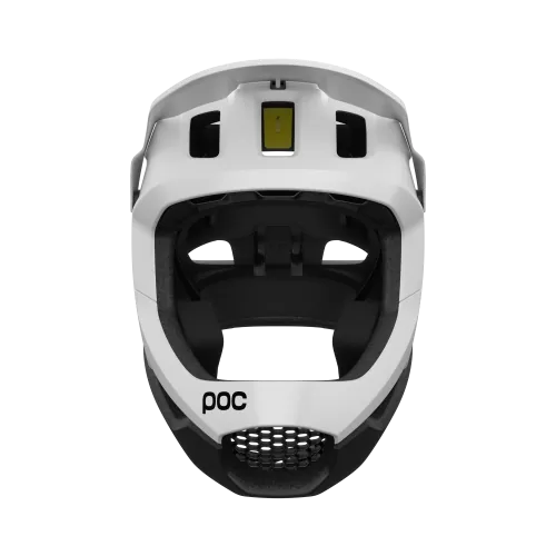 POC Otocon Race MIPS Bike Helmet - Hydrogen White/Uranium Black Matt