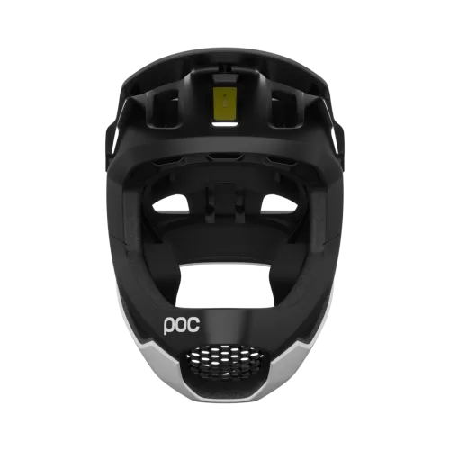 POC Otocon Race MIPS Bike Helmet - Uranium Black/Hydrogen White Matt