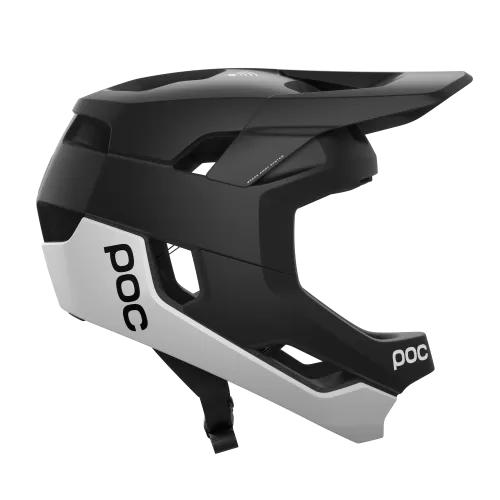 POC Otocon Race MIPS Bike Helmet - Uranium Black/Hydrogen White Matt