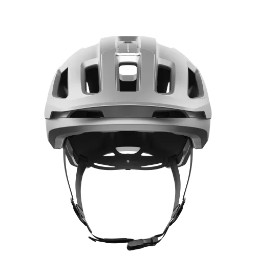POC Axion Race MIPS Bike Helmet - Uranium Black Matt-Argentite Silver Matt