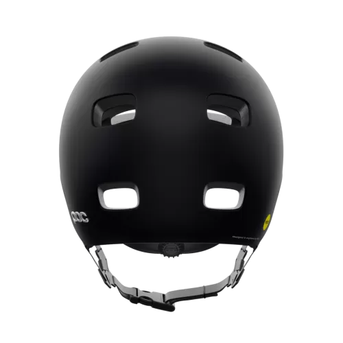POC Crane MIPS Velohelm - Uranium Black Matt