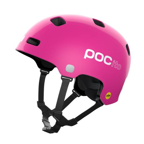 Preview: POC Velohelm Kinder POCito Crane MIPS - Fluorescent Pink