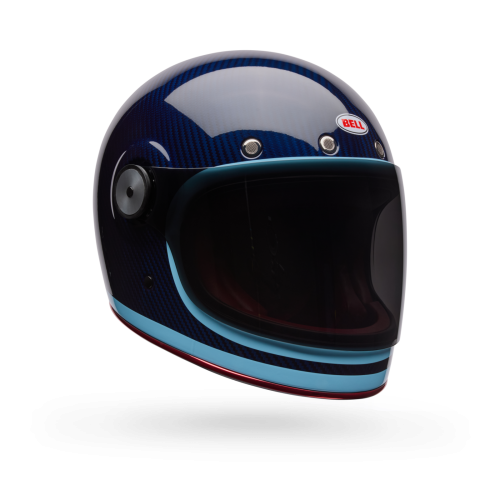 Preview: Bell Moto Bullitt Gt Carbon Lane - blau