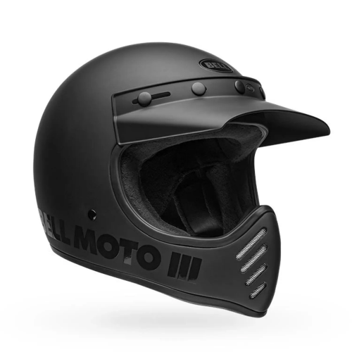 Preview: Bell Moto Moto-3 Classic SCHWARZ