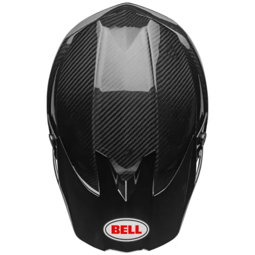 Bell Moto Moto-10 Sphr Glone sizes Bk/Wh SCHWARZ