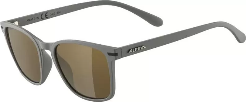 Alpina YEFE Eyewear - moon-grey matt, bronce mirror