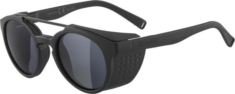 Alpina GLACE Sonnenbrille - all black matt, black mirror