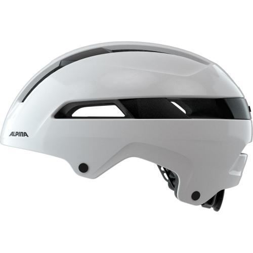 Preview: Alpina Soho Velohelm - White Gloss