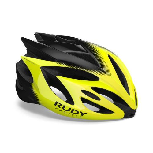 Rudy Project Rush Helm gelb fluo-schwarz