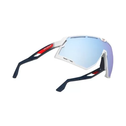 RudyProject Defender sports glasses - white gloss-fade blue, multilaser ice