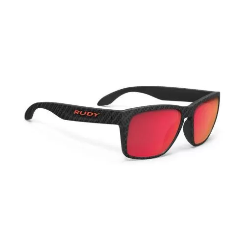 Rudy Project Spinhawk Sonnenbrille - carbonium, ML red