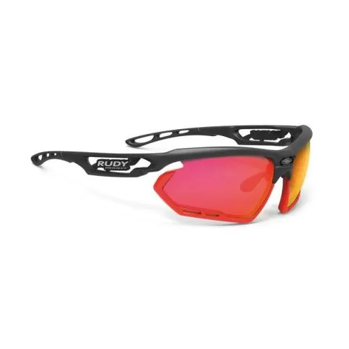 Rudy Project Fotonyk polar3FX HDR Sportbrille - m'black-red fluo, ML red