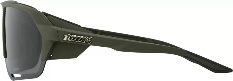 100% Brille Norvik Soft Tact Army Green-Smoke