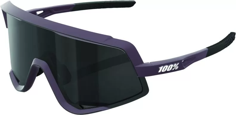 100% Glendale Brille Soft Tact Deep Purple - Black Mirror Le