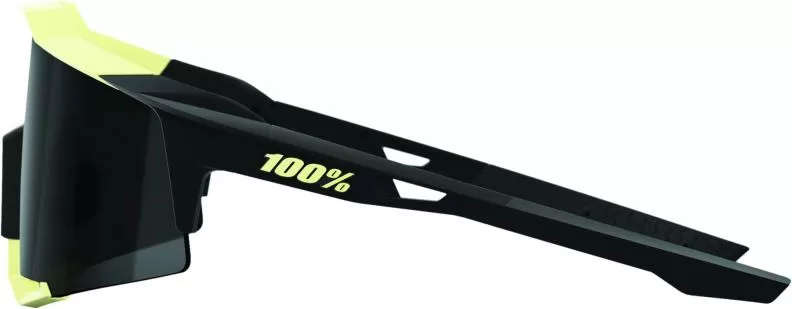 100% Speedcraft Tall Brille Soft Tact Glow - Black Mirror Le