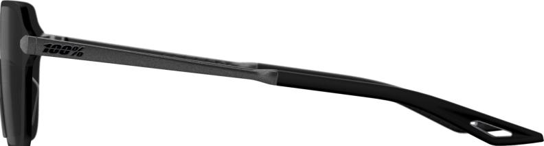 Preview: 100% Legere Trap Brille Matte Gunmetal - Black Mirror Lens