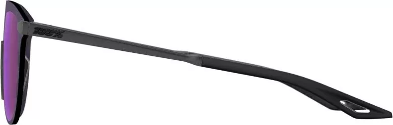 100% Legere Coil Brille Matte Gunmetal - Purple Multilayer M