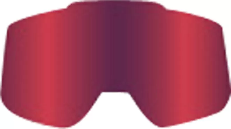 100% SNOWCRAFT S Replacement - HiPER Dual Pane Mirror Dark R