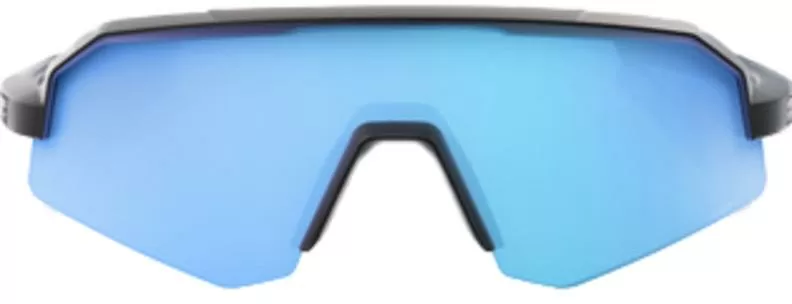 100% SLENDALE XS - Matte Black - HiPER Blue Multilayer Mirro