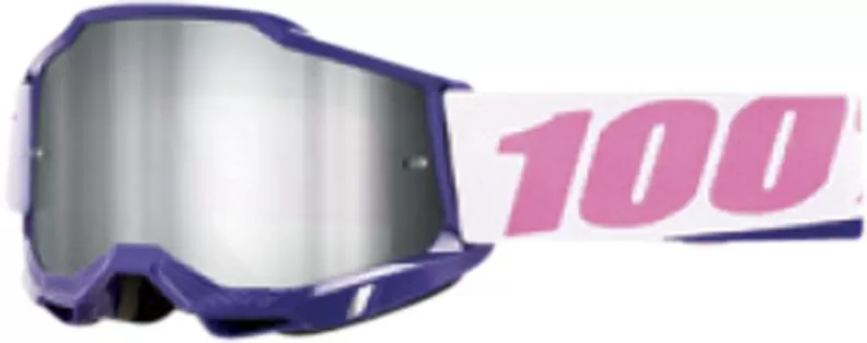 100% Goggle Accuri 2 Yumiko - Mirror Silver Lens