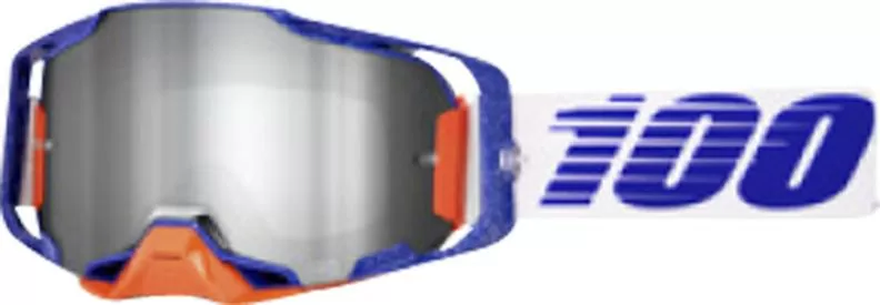 100% Armega Goggle Lavingaad - Mirror Silver Flash Lens
