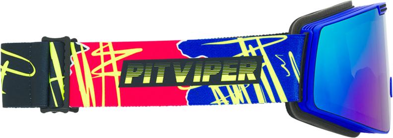 Preview: Pit Viper The Long Track Proform Goggle - Blue-Purple