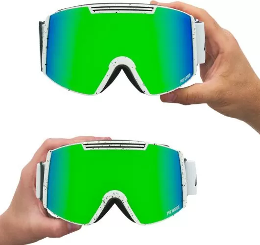 Pit Viper The Miami Nights Backslap Goggle - Blue-Green Large