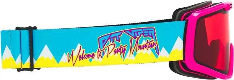 Pit Viper The Party Mountain French Fry Goggle - Rose Large