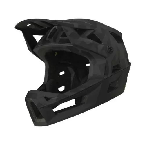 iXS Helm Trigger FF MIPS camo schwarz
