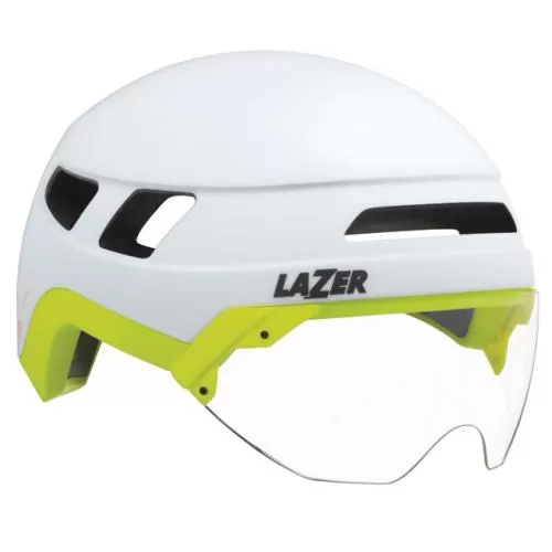 Lazer Bike Helmet Urbanize Mips - Matte White, Flash Yellow