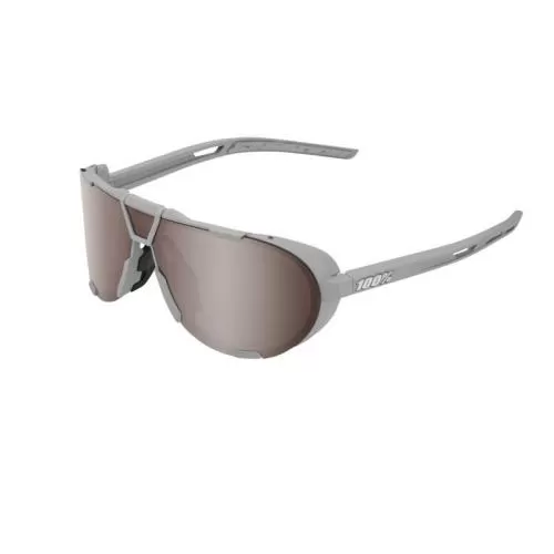 100% Sun Glasses Westcraft - Soft Tact Cool Grey - HiPER