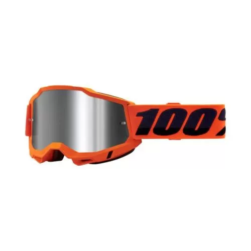 Goggles Accuri 2 Neon Orange, Linse silber verspiegelt